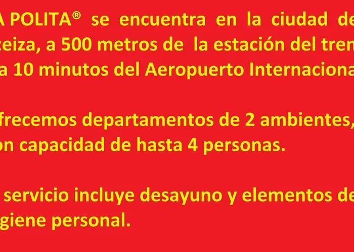 La Polita - Hospedaje Apart Ezeiza